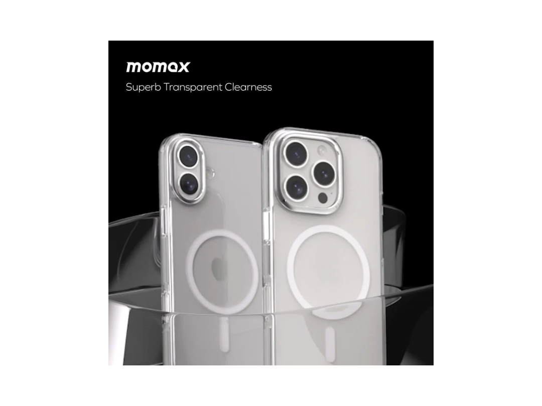 Buy Momax CaseForm Play iPhone 16 Pro Max Clear Case with MagSafe in Qatar Buy Momax CaseForm Play iPhone 16 Pro Max Clear Case with MagSafe in Qatar